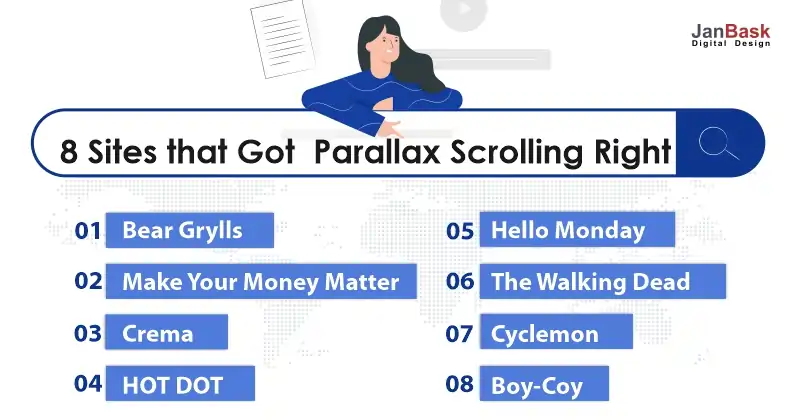 Parallax Scrolling Right