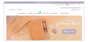 Notebook Therapy’s website features