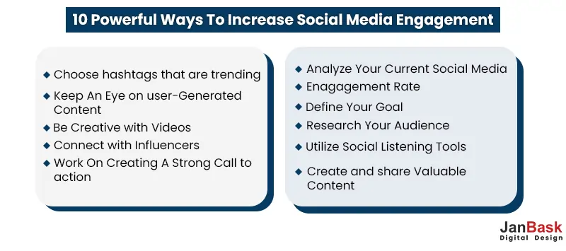 Increase Social Media Engagements