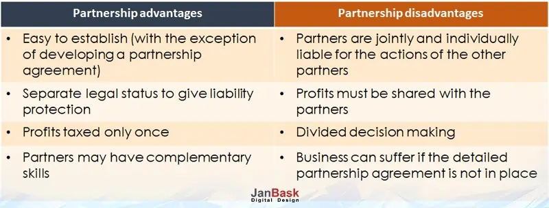Partnership-advantages