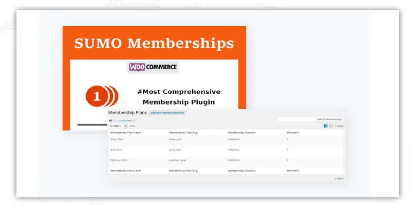SUMO Memberships