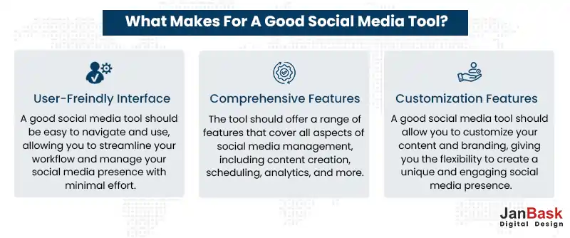 What Makes for a Good Social Media Tool?