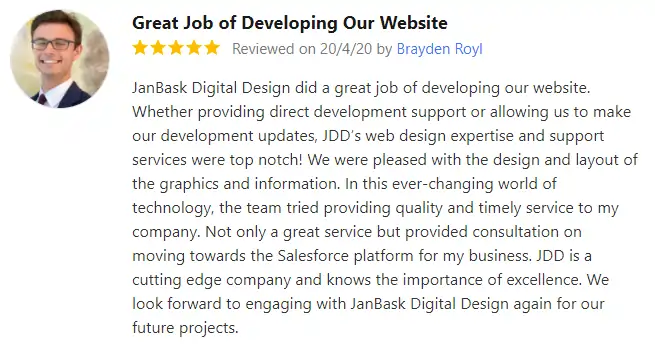 quality services offered by JanBask Digital Design