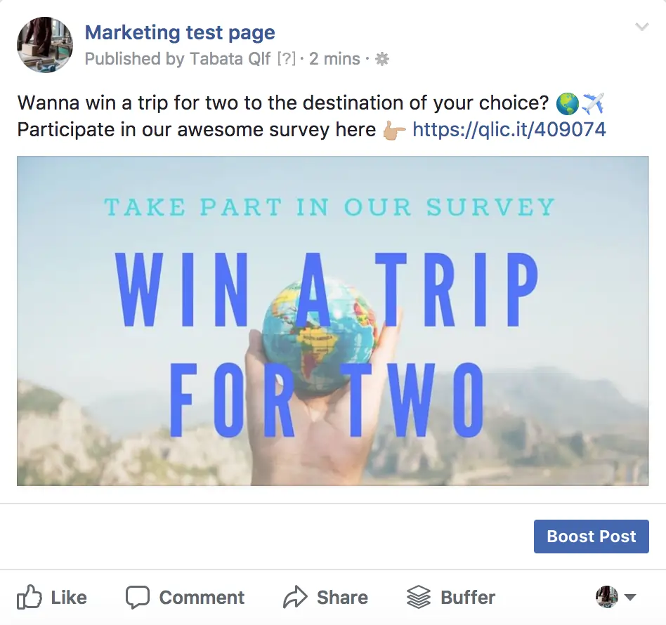  Run a Facebook Contest or Giveaway