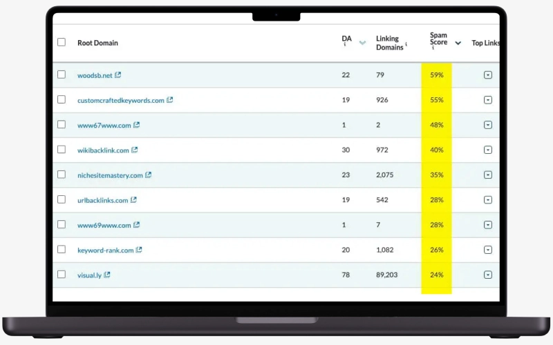  Google Spam Score Tool