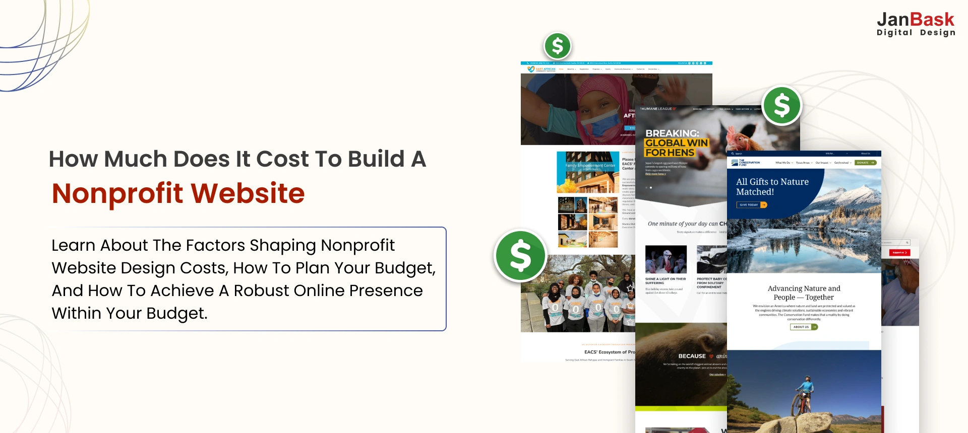 How Much Does It Cost To Build a Nonprofit Website? From Vision to Version!