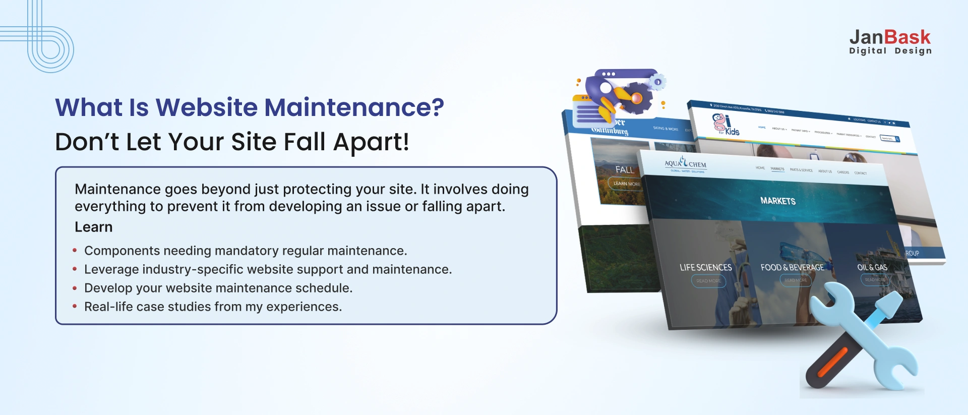 What is Website Maintenance? Don’t Let Your Site Fall Apart!