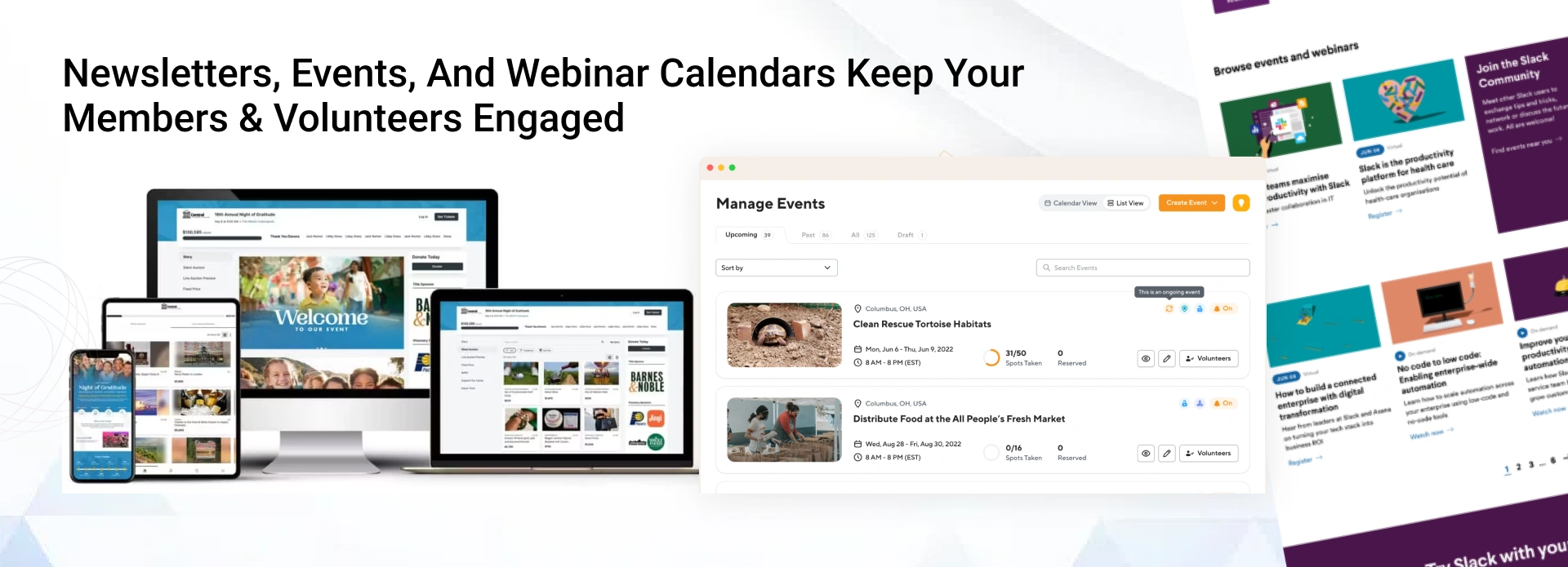 Webinar Calendar