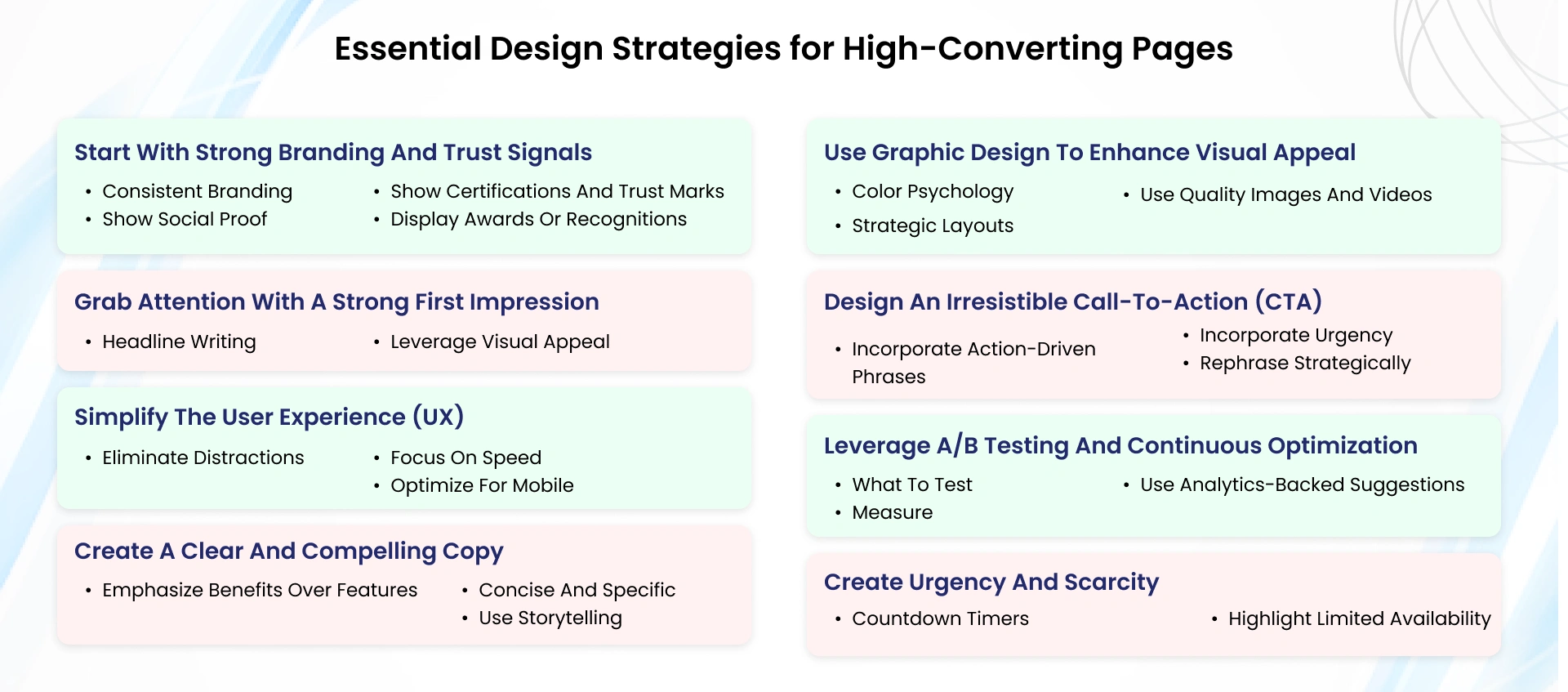 Essential Design Strategies for High-Converting Pages