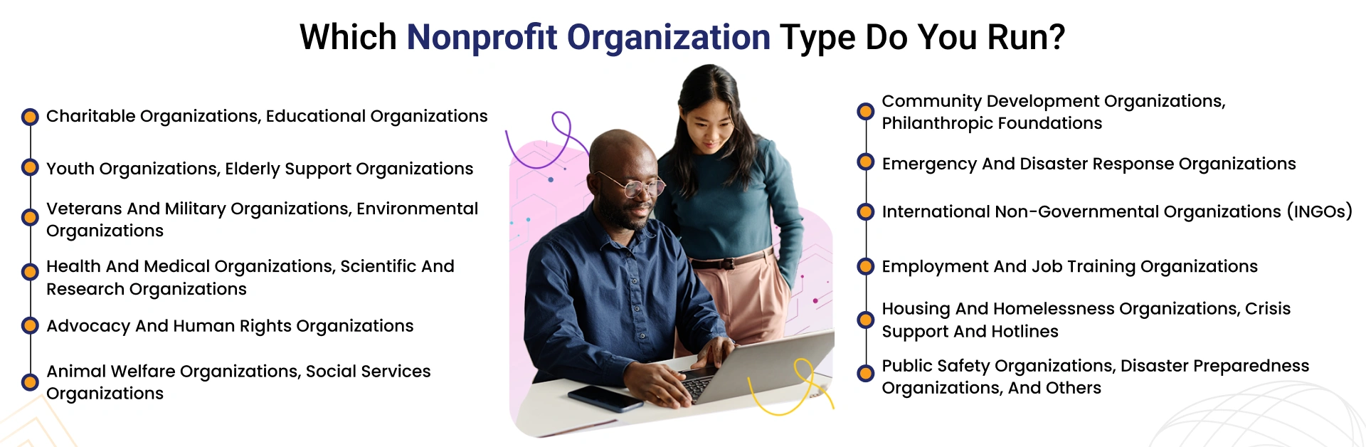 What kind of nonprofit organization do you manage? 