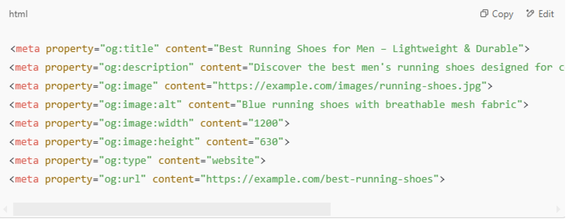 Key Open Graph Tags for Image Optimization